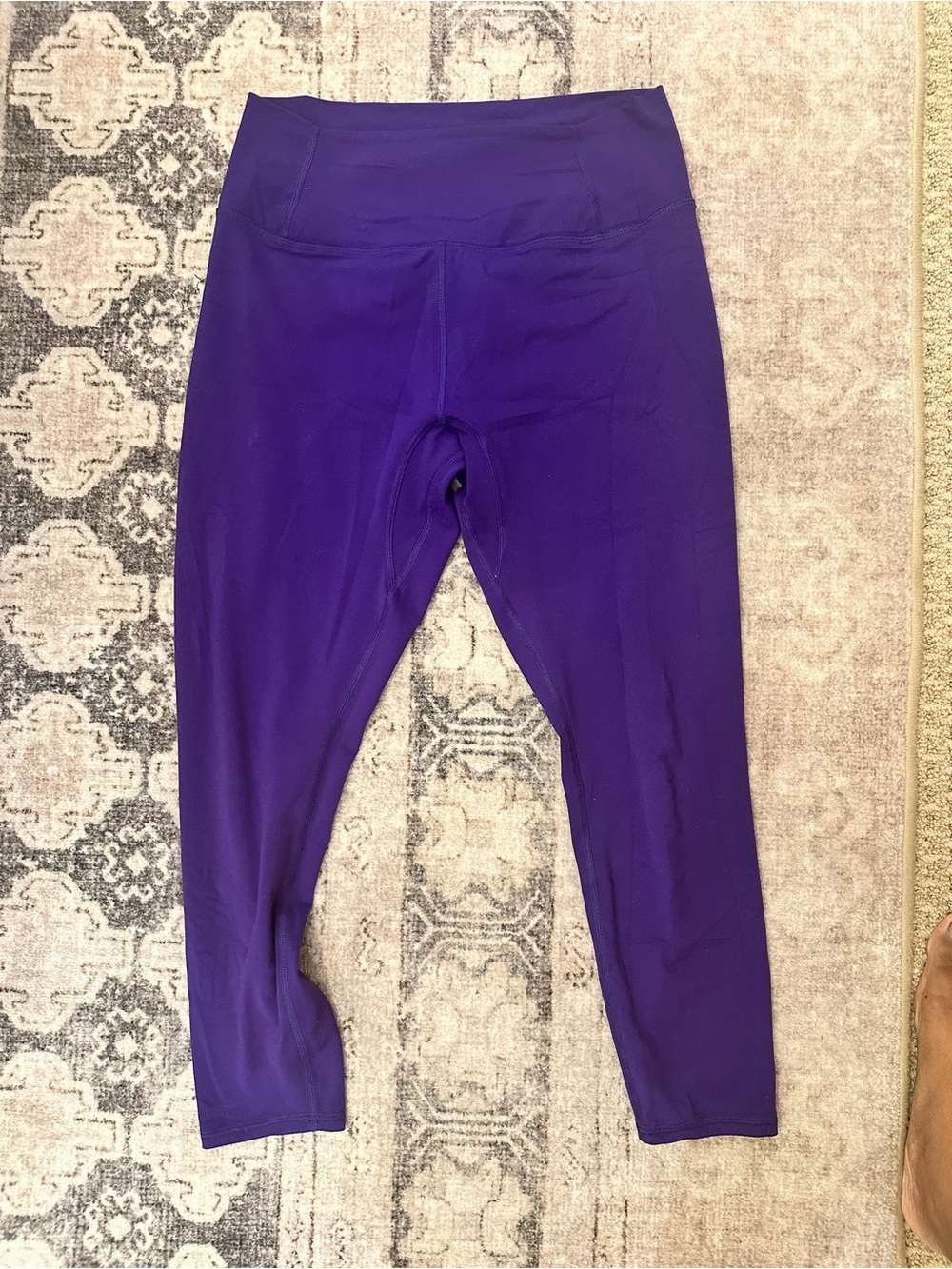 Free People Deep Purple High-Rise Leggings